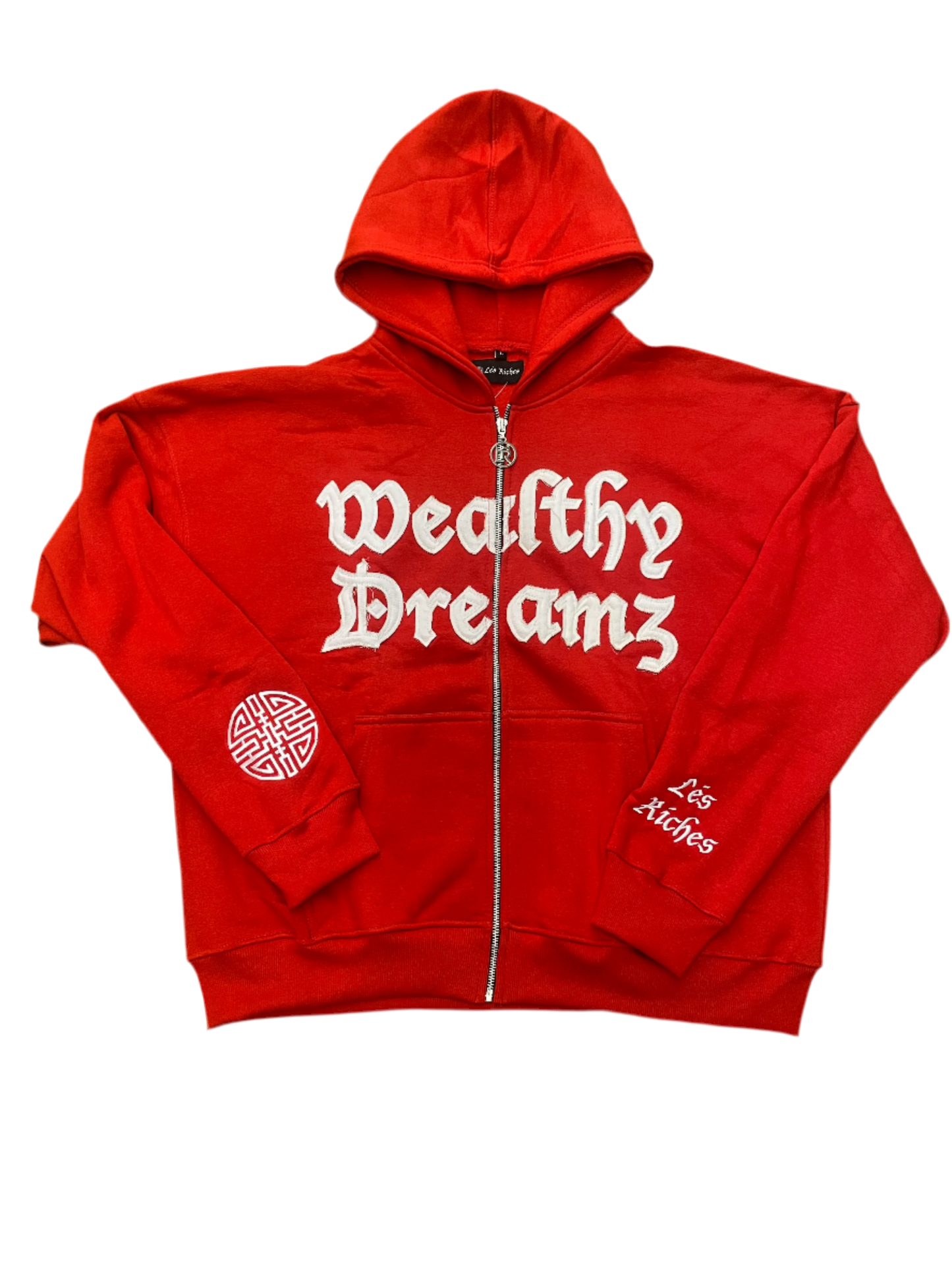 Red Wealthy Dreamz Hoodie