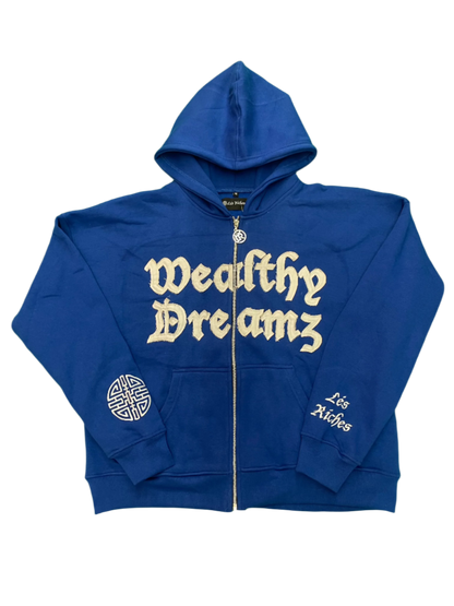 Blue Wealthy Dreamz Hoodie
